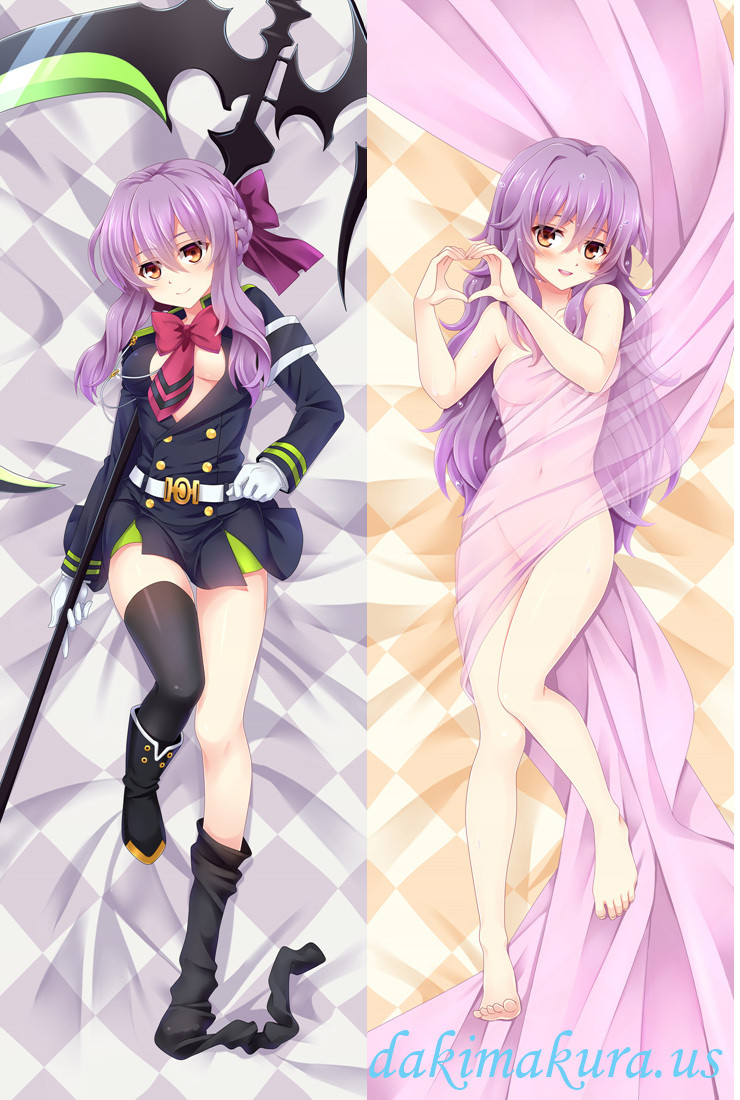 Shinoa Hiragi - Owari no Seraph Anime Dakimakura Japanese Hugging Body Pillow Cover